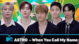 ASTRO 아스트로  When You Call My Name  Korea UAE KPop Festival  MTV Asia [upl. by Topping87]