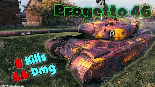 Progetto M35 mod 46  8 Frags 56K Damage Master by player EasyOficjalnie [upl. by Noguchi]