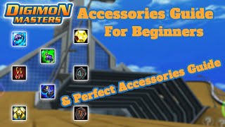 DMO Accessories Guide amp Perfect Accessories Guide  Digimon Masters Online GDMO [upl. by Jecon]