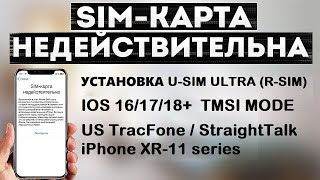 Настройка USIM 2024  Wellsim Smart  Us TracFon  iPhone 11  TMSI Mode [upl. by Epp]