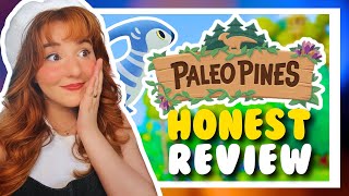 An HONEST REVIEW of PALEO PINES The BEST NEW COZY GAME [upl. by Adnovad223]