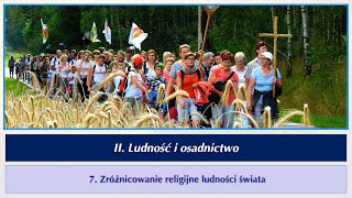 r2 2 07a Zróżnicowanie religijne ludności świata [upl. by Sieracki]