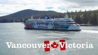 Vancouver Tsawwassen  Victoria Swartz Bay by BC Ferries 4K [upl. by Derrick]