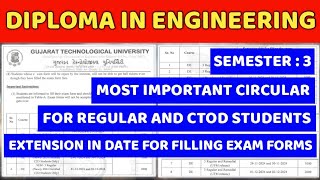 DIPLOMA ENGINEERING  SEMESTER 3  REGULAR  C2D  UFM STUDENTS  EXAM FORM  REGULARREMEDIAL [upl. by Akiem]