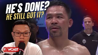 Manny Pacquiao is done says popular ESPN Journalist What you didnt know [upl. by Gianna]