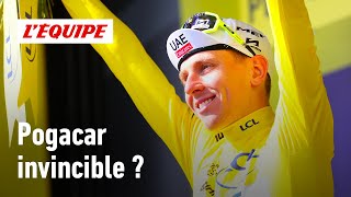 Tour de France 2024  Pogacar trop fort pour Vingegaard [upl. by Elder]