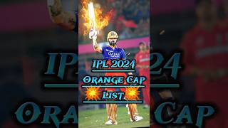 IPL 2024 Orange Cap List After RCB VS RR Eliminator Match rcbvsrr orangecaplistipl orangecap2024 [upl. by Halet]