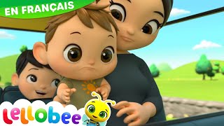 La Chanson ABC  Nouvelle Animation  Comptines et Chansons Pour Bébés  Lellobee en Français [upl. by Ellerad634]