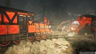 Playing Choo Choo Charles in PC  Horror Gameplay [upl. by Peatroy842]