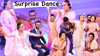 Surprise dance 💃  Wedding Dance Part 01  The Bride’s Dance  The Group dance  Dilki amp Chamilka [upl. by Georgiana]