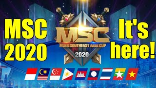 Mobile Legends  MSC 2020 ITS HERE SMALL INFORMATION ABOUT MSC 2020 [upl. by Fredek64]