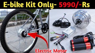 how to make electric Cycle Unboxing amp Wiring  Creative Science [upl. by Nemrak483]