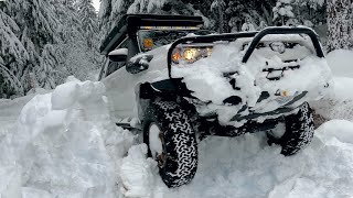 5 Snow Driving Tips Important Things to Know About Snow Wheeling Maximize 4Runner Snow Wheeling [upl. by Minerva98]