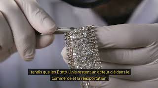 Exportation de Diamants  Qui Domine le Marché Global [upl. by Isaak443]