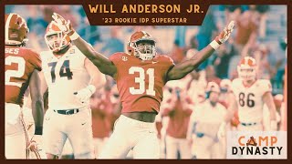 2023 Rookie IDP 1 Will Anderson Jr [upl. by Hau]