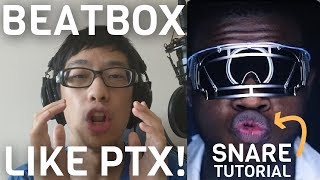 Beatbox like Pentatonix  Snare Tutorial  Vocal Percussion Tips 1 [upl. by Ihab]