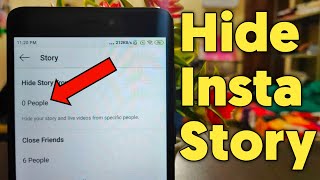 How To Hide Instagram Story From Someone  Instagram Story Hide Kaise Kare  Hindi [upl. by Clayton114]