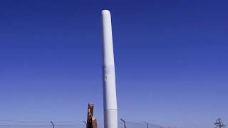 Vortex Bladeless Tacoma field test with nice wind 2019 [upl. by Shawn]