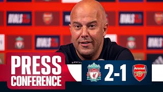 Arne Slot PostMatch Press Conference  Liverpool 21 Arsenal  LFC PreSeason USA [upl. by Alegnaed]