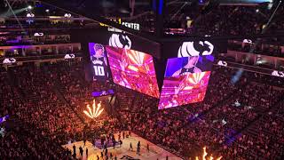 Sacramento Kings 2024 Starting Lineup Introduction Kings vs Knicks on March 16 2024 [upl. by Annabella630]