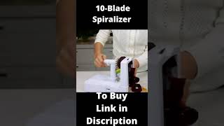 Vegetable Spiralizer RecipesBrieftons 10Blade SpiralizerSPIRALIZER BEGINNERS GUIDE [upl. by Lilaj969]