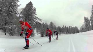 Crosscountry skiing in Cogne Aosta [upl. by Undis981]