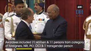 President Kovind confers Padma awards at Rashtrapati Bhavan [upl. by Mohorva940]