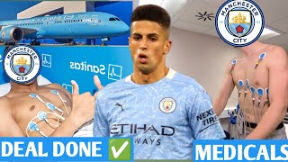 ✅FINALLYMan city book 2nd medical man city Complete 💯 signing joao cancelo DONE DEAL🔥 [upl. by Eiramanel]