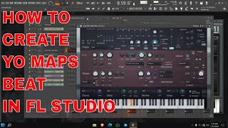 Learn How To Create A Yomaps Type Beat On Flstudio 21 With A Free Flp flstudio Tutorial [upl. by Nivlen]