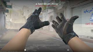 CS2 Sport Gloves Nocts BS [upl. by Humble]