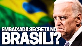 Embaixada secreta dos EUA no Brasil Brasília Eleição Trump x Kamala quem é melhor para Brasil [upl. by Dolora]