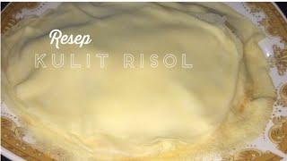 Resep Kulit Risol Anti Sobek [upl. by Chavaree]