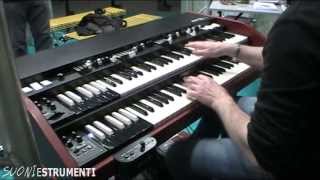 Musikmesse 2013  Key B Organ Demo by Gianluca Tagliavini Parte 3 [upl. by Nayhr]