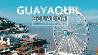 Guayaquil City Ecuador Travel Guide Aerial Drone [upl. by Ecyar454]