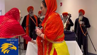 Dhadi Singara Singh Ball Midwest Sikh Gurudwara Kansas City [upl. by Aikcin]