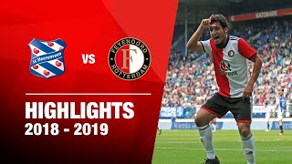 Highlights  sc Heerenveen  Feyenoord  Eredivisie 20182019 [upl. by O'Donoghue173]