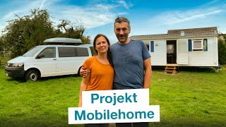 Projekt Mobilheim  Arbeiten an unserem gebrauchten Mobilehome [upl. by Rosamund186]