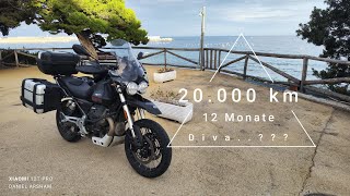 V85TT 20000 km 1 Jahr  italienische Diva 🤔🤔 [upl. by Andaira]