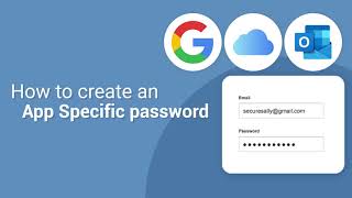 How to Create an App Password for Google iCloud and Outlook  Cherry TEAM tutorials [upl. by Naitsirk]