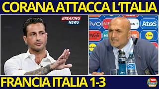 SPALLETTI RISPONDE ALLE CRITICHE DI FABRIZIO CORONA NETTA VITTORIA CONTRO LA FRANCIA  CALCIO NEWS [upl. by Bondie15]