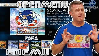 Openmenu  Lo mejor para tu Dreamcast con GDemu  Tutorial [upl. by Nnayr541]