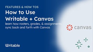 How To Use Writable With Canvas [upl. by Aivon]