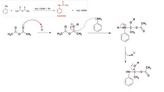 Acetanilide Preparation Mechanism [upl. by Ahsenav]