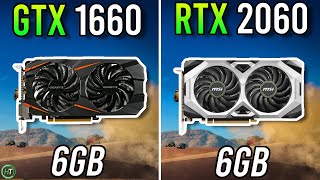 GTX 1660 vs RTX 2060 6GB  Big Upgrade [upl. by Navlys]