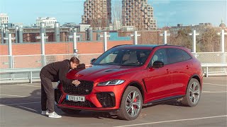 Jaguar FPace SVR TESTED  Does it get any better than this  Supercharged performance SUV [upl. by Onifled]