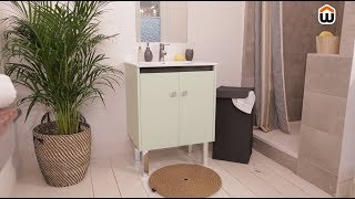 Relooker un meuble de salle de bain – DIY [upl. by Anniram]