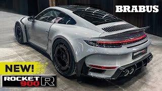 Brabus Unveiled the ULTIMATE 911 Turbo The ROCKET 900 R [upl. by Christiano602]