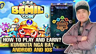 BEMIL COIN PLAY TO EARN TAGALOG REVIEW HOW TO PLAY AND EARN  KUMIKITA NGA BA SA GAME NA TO [upl. by Roseanne]