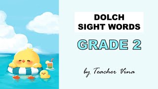 Dolch Sight Words Grade 2 [upl. by Opportuna]