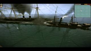 Ironclad HMS Warrior kaboom [upl. by Emsoc]